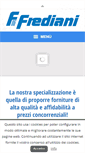 Mobile Screenshot of fratellifrediani.it