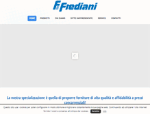Tablet Screenshot of fratellifrediani.it